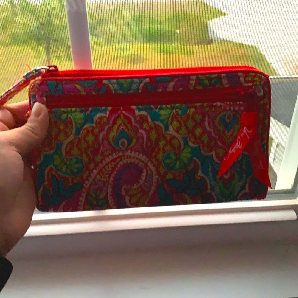 Vera Bradley colorful wallet